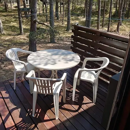 Skont Norsk Bjaelkehus Naer Strand Ferienhaus